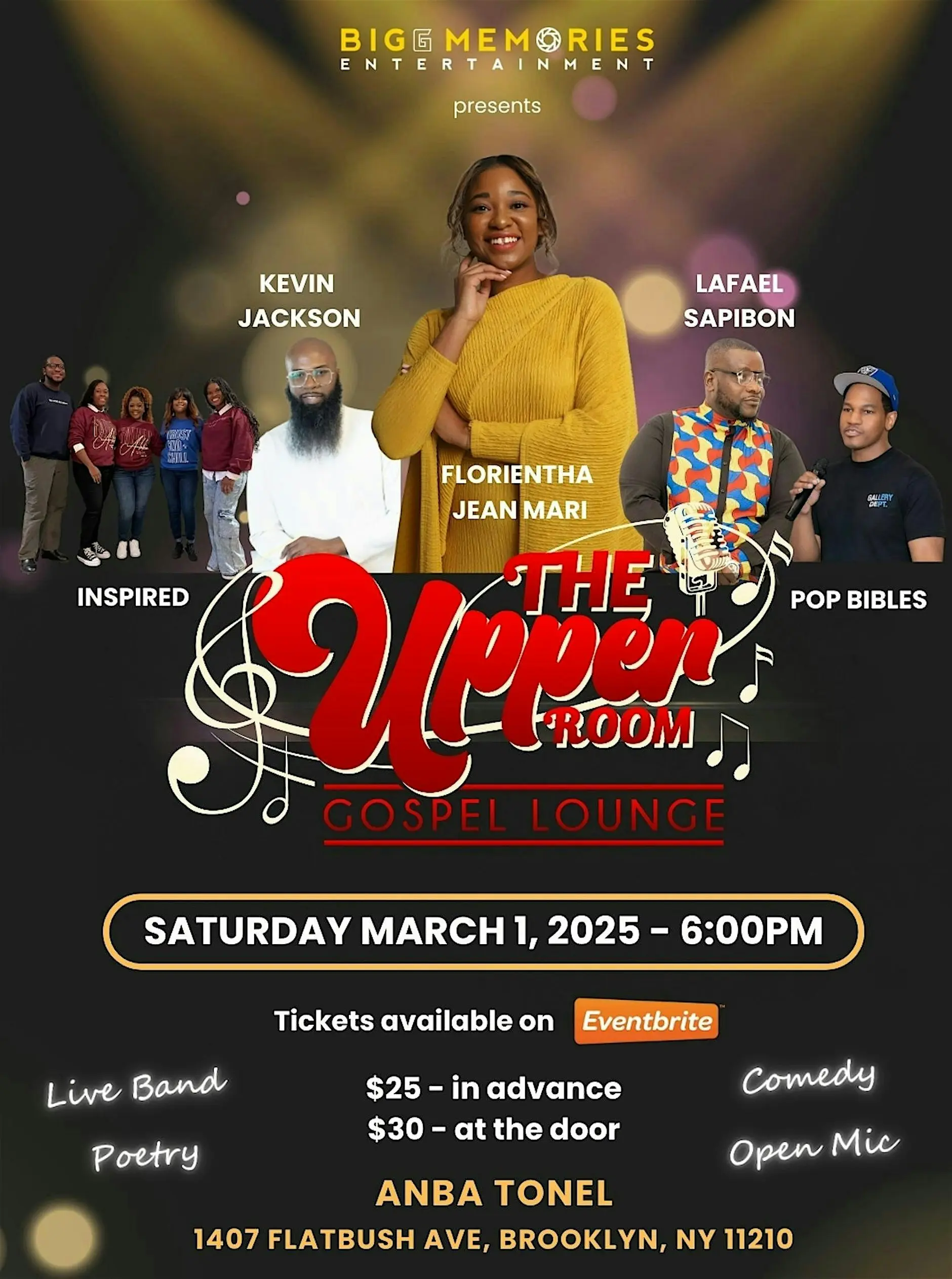 Gospel Lounge March 1, 2025